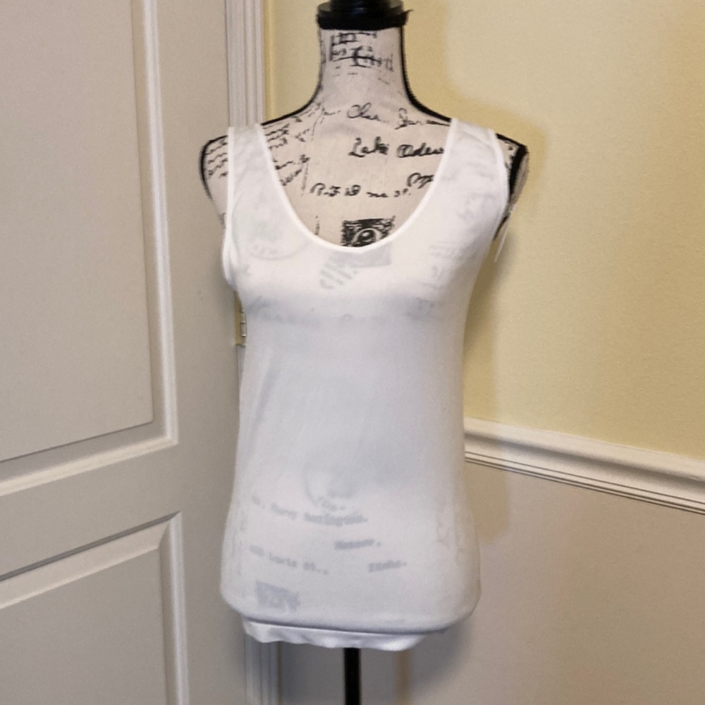 NWT J.CREW WHITE TANK TOP